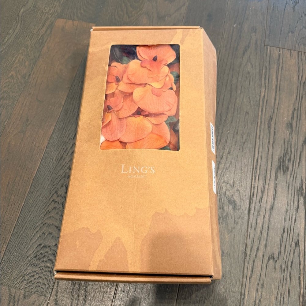 Orange Floral Box